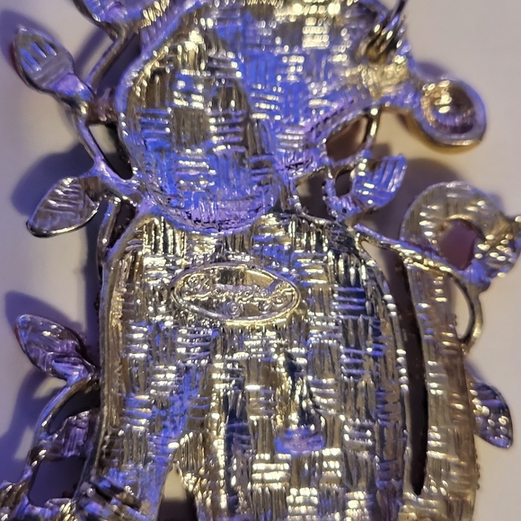 Danecraft Silver Tone Cat Brooch - Picture 4 of 4